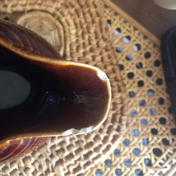 Vintage Homer Laughlin Fiesta Pottery Amber Stone Open Sauce Gravy Boat 18 oz - Picture 12 of 16